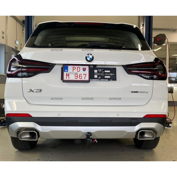 Cârlig de Remorcare Detașabil Vertical cu Cheie, GDW G01/F97, BMW X3 2017 - 2024 - EDK.ro