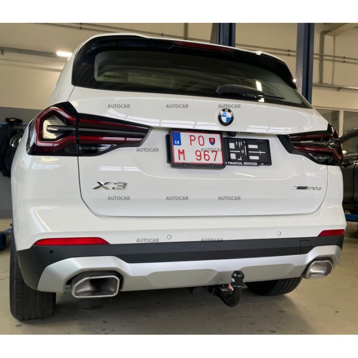 Cârlig de Remorcare Detașabil Vertical cu Cheie, GDW G01/F97, BMW X3 2017 - 2024 - EDK.ro