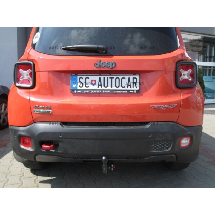 Cârlig de Remorcare Detașabil Vertical cu Cheie, Westfalia Automotive, Jeep Renegade 2014 - Prezent - EDK.ro