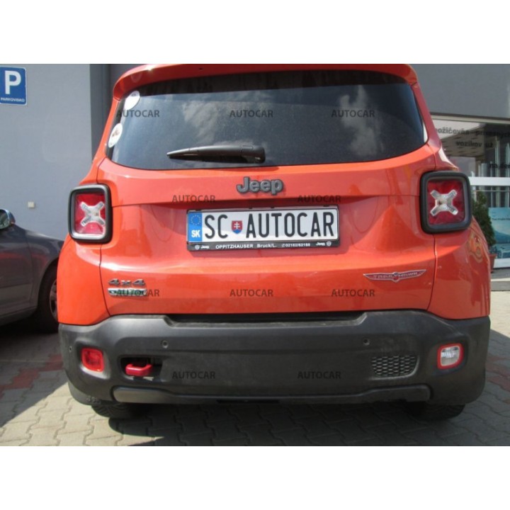 Cârlig de Remorcare Detașabil Vertical cu Cheie, Westfalia Automotive, Jeep Renegade 2014 - Prezent - EDK.ro