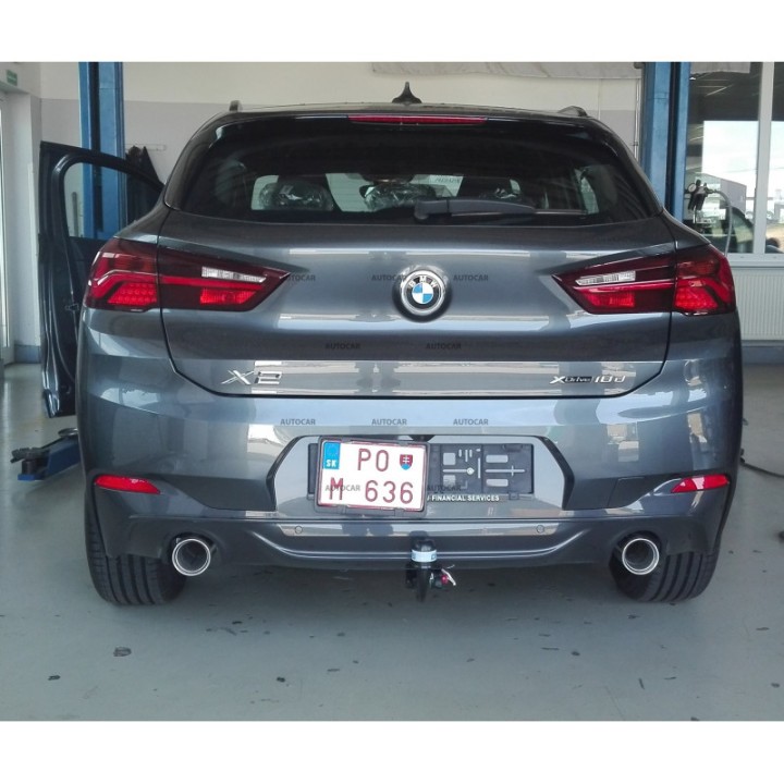 Vertical Detachable Towbar with Key, GDW, BMW X2 2018 - Present - EDK.ro