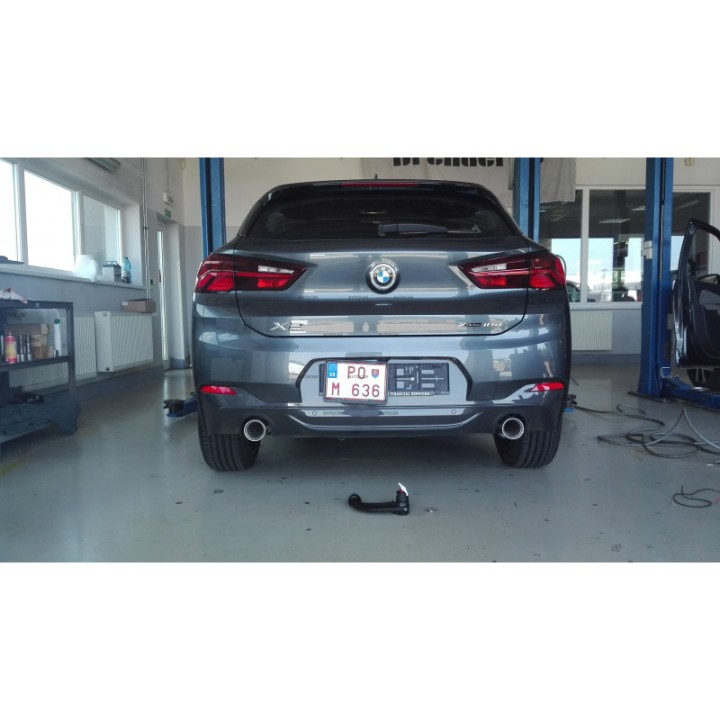 Vertical Detachable Towbar with Key, GDW, BMW X2 2018 - Present - EDK.ro