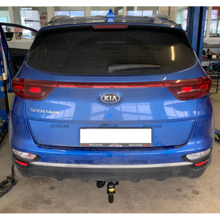 Cârlig de Remorcare, Auto-Hak, Sistem Demontabil Vertical, Kia Sportage 2018 - 2021 - EDK.ro
