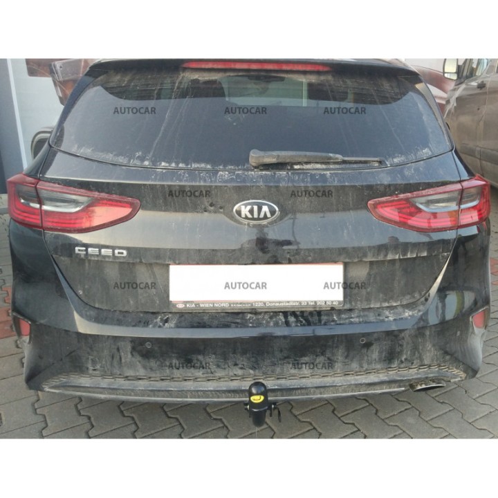 Towbar, Auto-Hak, Automatic Detachable System, Kia Ceed 2018 - 2021 - EDK.ro