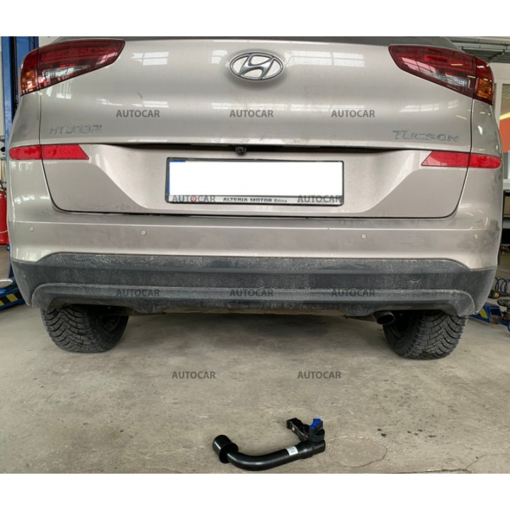 Towbar, Auto-Hak, Vertical Detachable System, Hyundai Tucson 2018 - 2020 - EDK.ro