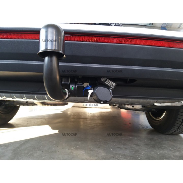 Towbar, Auto-Hak, Vertical Detachable System, Volkswagen Touareg 2018 - 2023 - EDK.ro