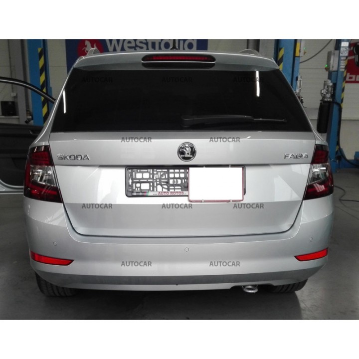 Towbar, Auto-Hak, Vertical Detachable System, Škoda Fabia 2018 - Present - EDK.ro