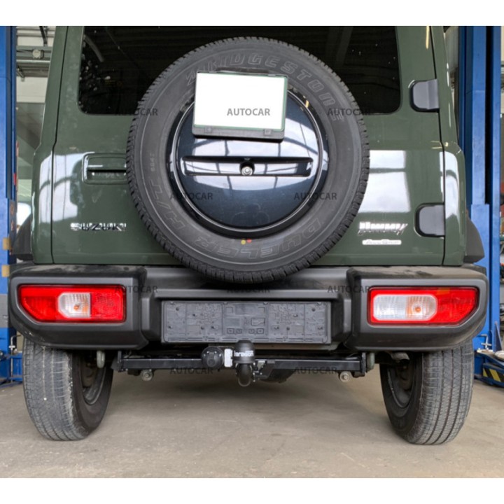 Cârlig de Remorcare Detașabil Vertical cu Cheie, Aragon Offroad, Suzuki Jimny 2018 - Prezent - EDK.ro