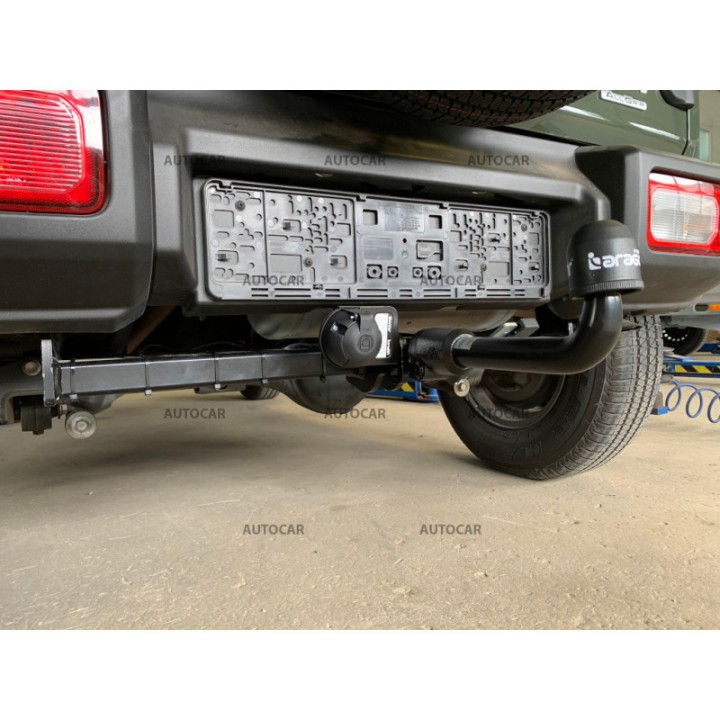 Vertical Detachable Towbar with Key, Aragon Offroad, Suzuki Jimny 2019 - Present - EDK.ro