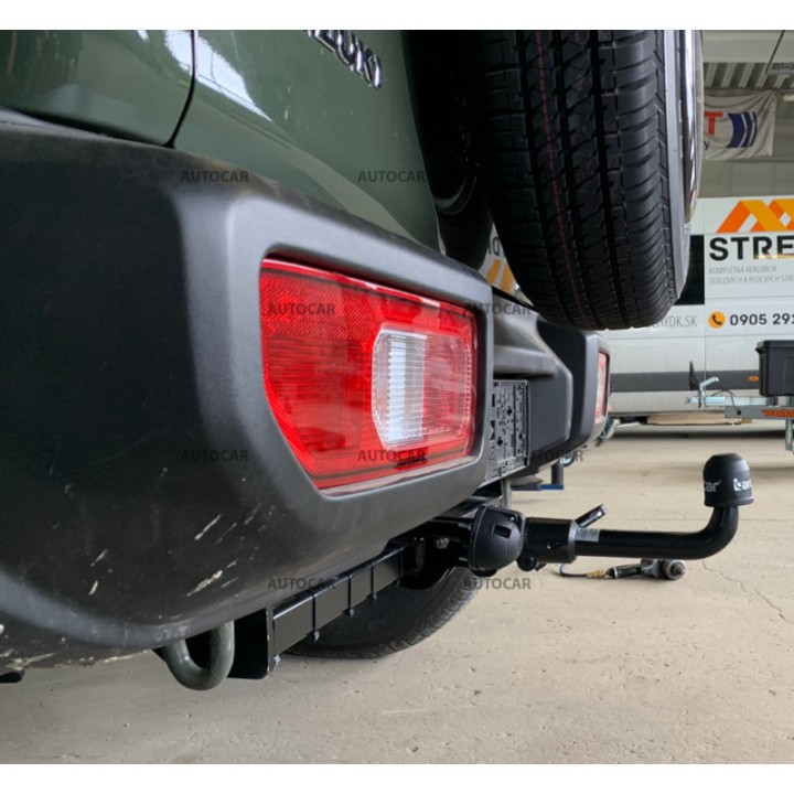 Vertical Detachable Towbar with Key, Aragon Offroad, Suzuki Jimny 2019 - Present - EDK.ro