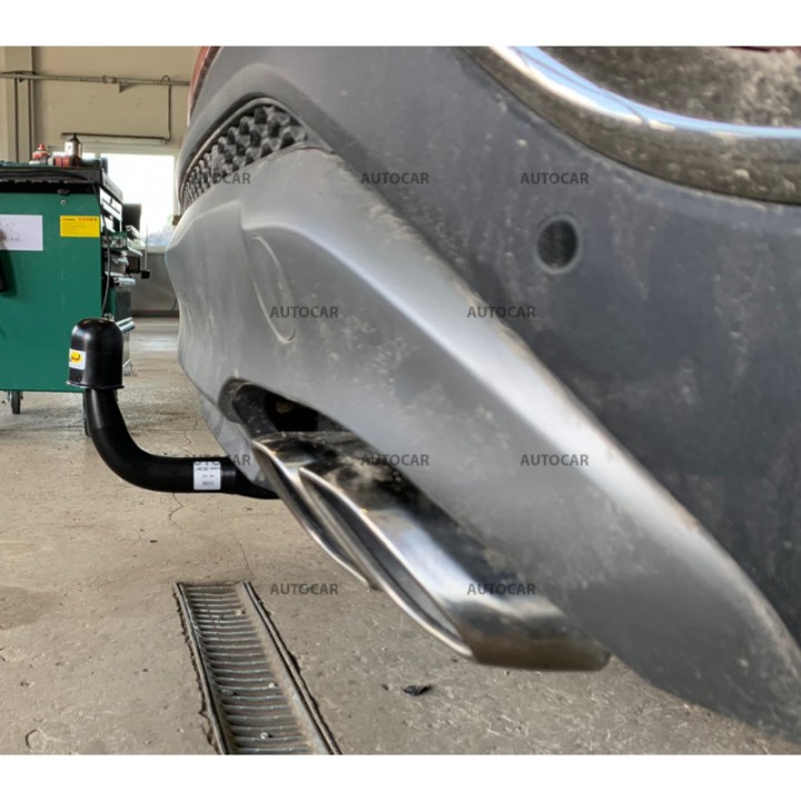 Cârlig de Remorcare, Auto-Hak, Sistem Demontabil Vertical, Hyundai Santa Fe 5 Uși 2018 - 2020 - EDK.ro