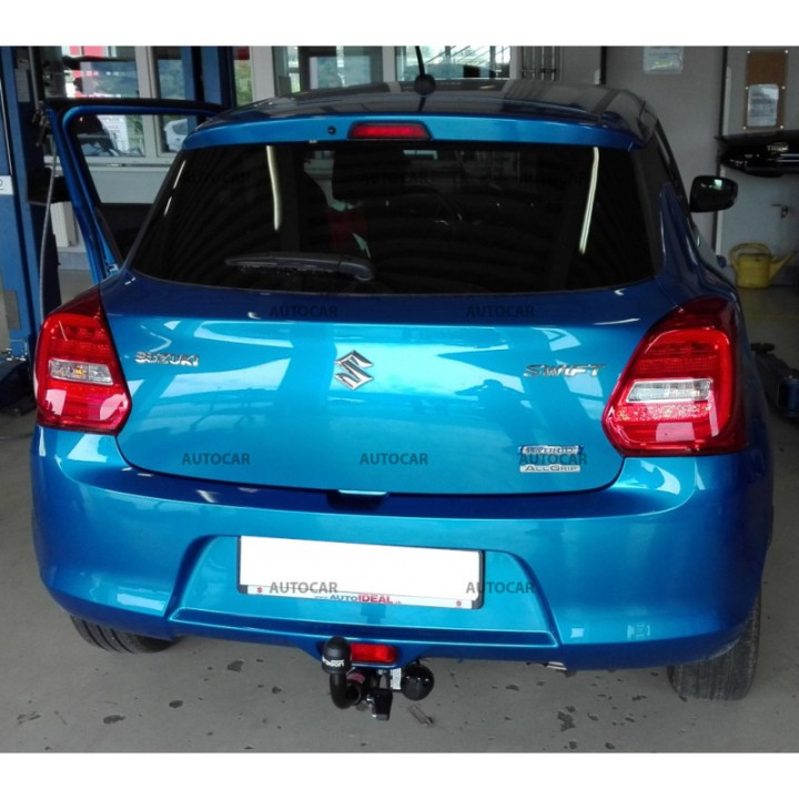 Vertical Detachable Towbar with Key, Aragon SWIFT 5 Doors, Suzuki Swift 2017 - Present - EDK.ro