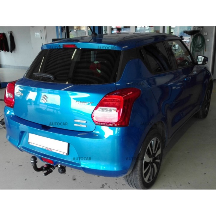 Vertical Detachable Towbar with Key, Aragon SWIFT 5 Doors, Suzuki Swift 2017 - Present - EDK.ro