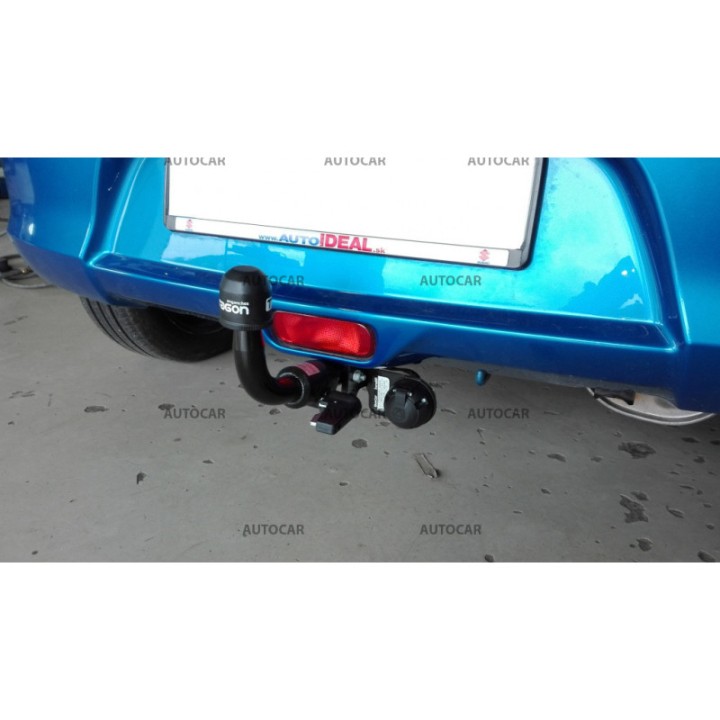 Vertical Detachable Towbar with Key, Aragon SWIFT 5 Doors, Suzuki Swift 2017 - Present - EDK.ro