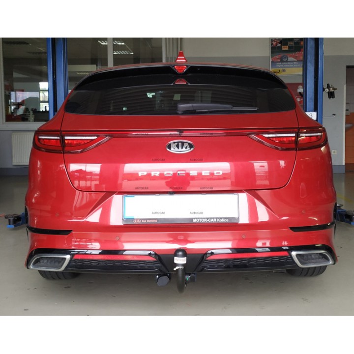 Cârlig de Remorcare, Auto-Hak, Sistem Demontabil Vertical, Kia Proceed 2019 - Prezent - EDK.ro