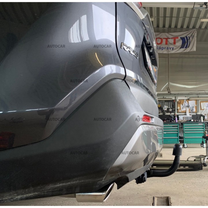 Cârlig de Remorcare, Auto-Hak, Sistem Demontabil Vertical, Toyota RAV4 2019 - Prezent - EDK.ro