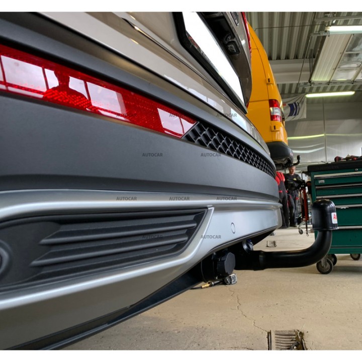 Cârlig de Remorcare, Auto-Hak, Sistem Demontabil Vertical, Seat Tarraco 2019 - 2023 - EDK.ro