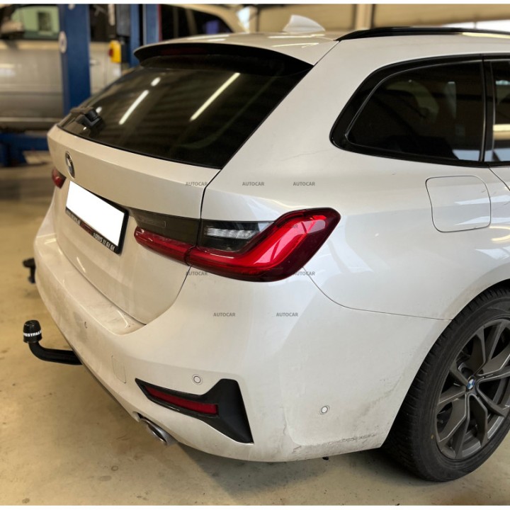 Cârlig de Remorcare Detașabil Vertical cu Cheie, Westfalia Automotive 3 Series G20, BMW Seria 3 2019 - Prezent - EDK.ro
