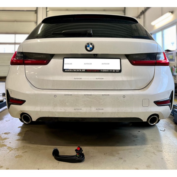 Cârlig de Remorcare Detașabil Vertical cu Cheie, Westfalia Automotive 3 Series G20, BMW Seria 3 2019 - Prezent - EDK.ro