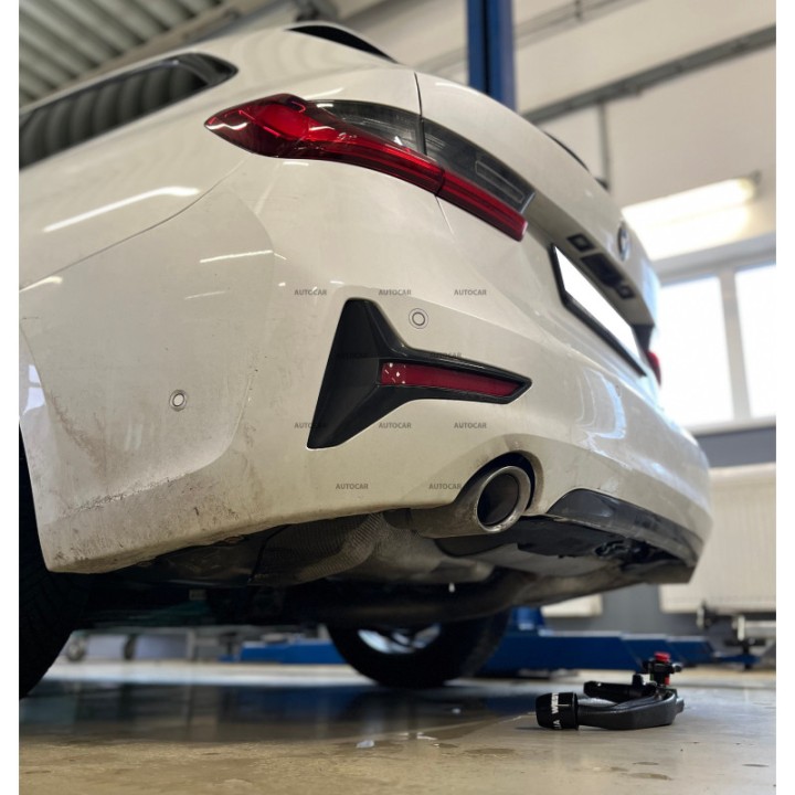 Cârlig de Remorcare Detașabil Vertical cu Cheie, Westfalia Automotive 3 Series G20, BMW Seria 3 2019 - Prezent - EDK.ro