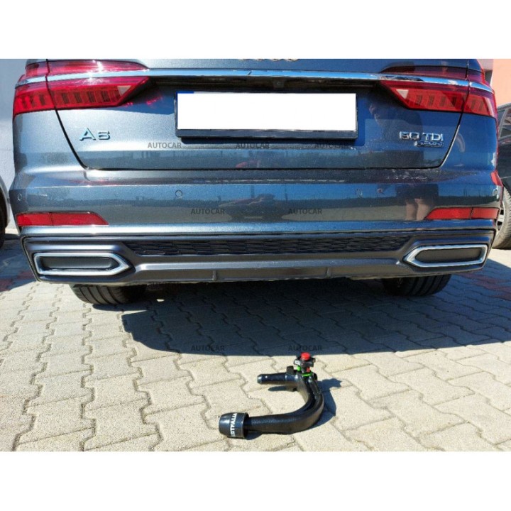 Detachable Towbar with Key, Westfalia Automotive C8, Audi A6 2018 - Present - EDK.ro