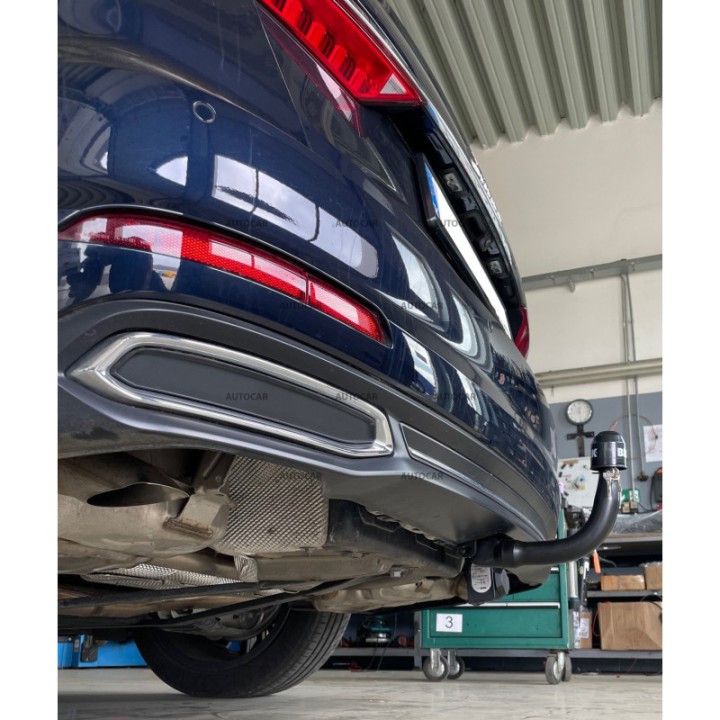 Detachable Towbar with Key, ORIS / Bosal C8, Audi A6 2018 - Present - EDK.ro
