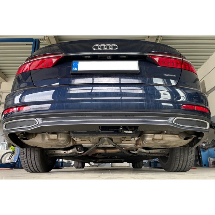Detachable Towbar with Key, ORIS / Bosal C8, Audi A6 2018 - Present - EDK.ro