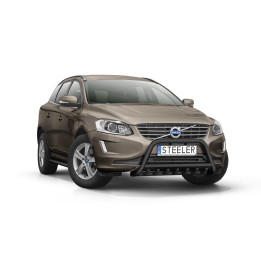Bullbar Omologat RAR, Steeler 4x4 "A" Bar cu Țăruși, Culoare Negru, Volvo XC60 2014 - 2017 - EDK.ro