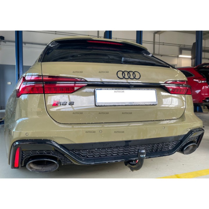 Detachable Towbar with Key, ORIS / Bosal C8, Audi A6 2018 - Present - EDK.ro
