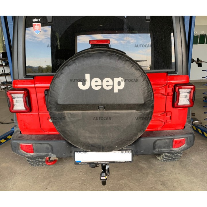 Automatic Detachable Towbar, GDW, Jeep Wrangler 2017 - Present - EDK.ro