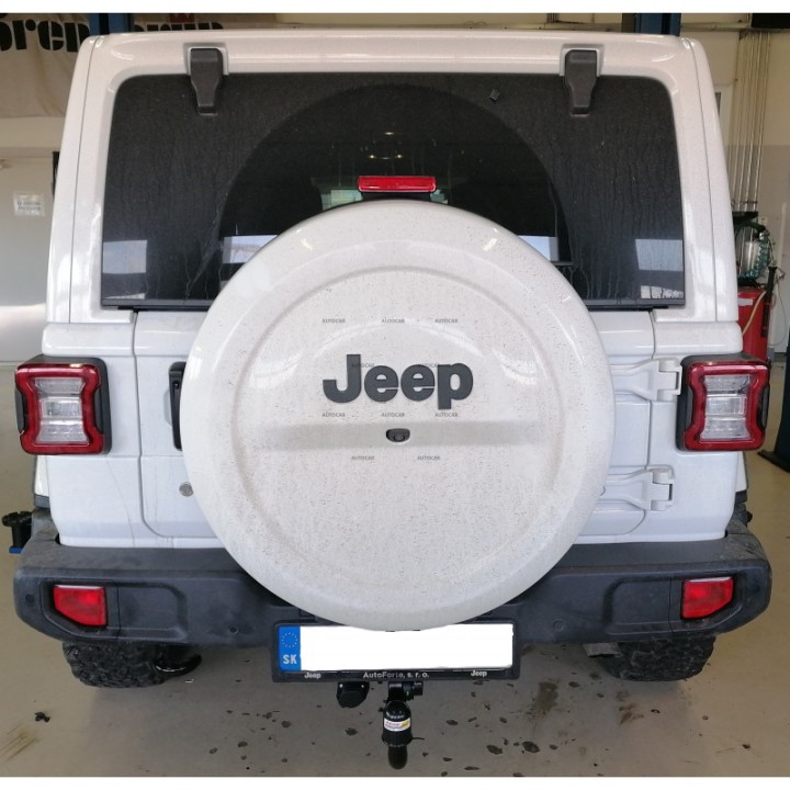 Towbar, Auto-Hak, Vertical Detachable System, Jeep Wrangler 2018 - Present - EDK.ro