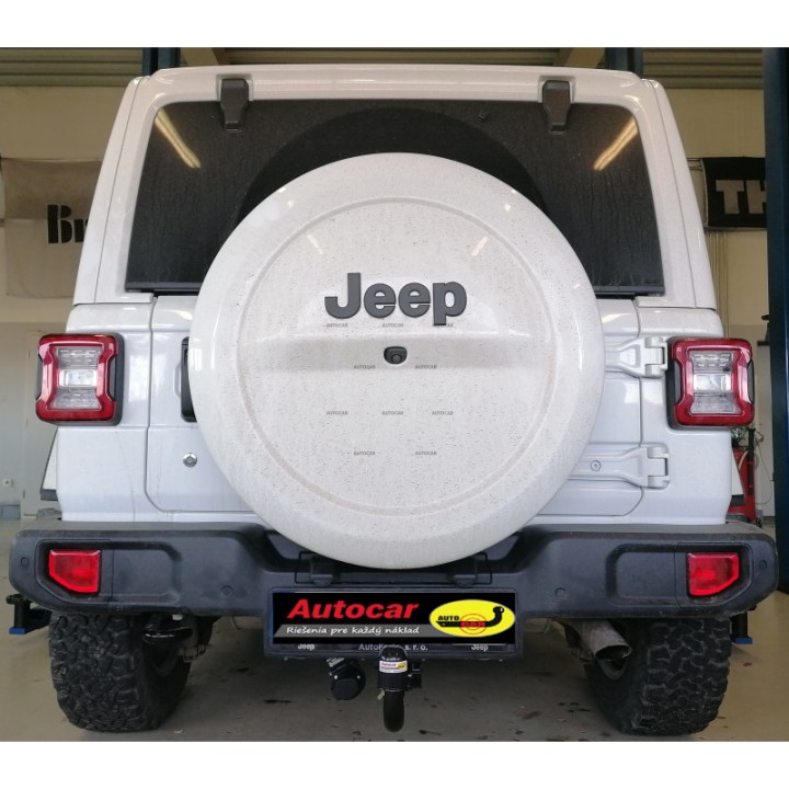 Towbar, Auto-Hak, Vertical Detachable System, Jeep Wrangler 2018 - Present - EDK.ro