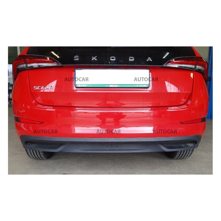 Cârlig de Remorcare, Auto-Hak, Sistem Demontabil Vertical, Škoda Scala 2018 - Prezent - EDK.ro