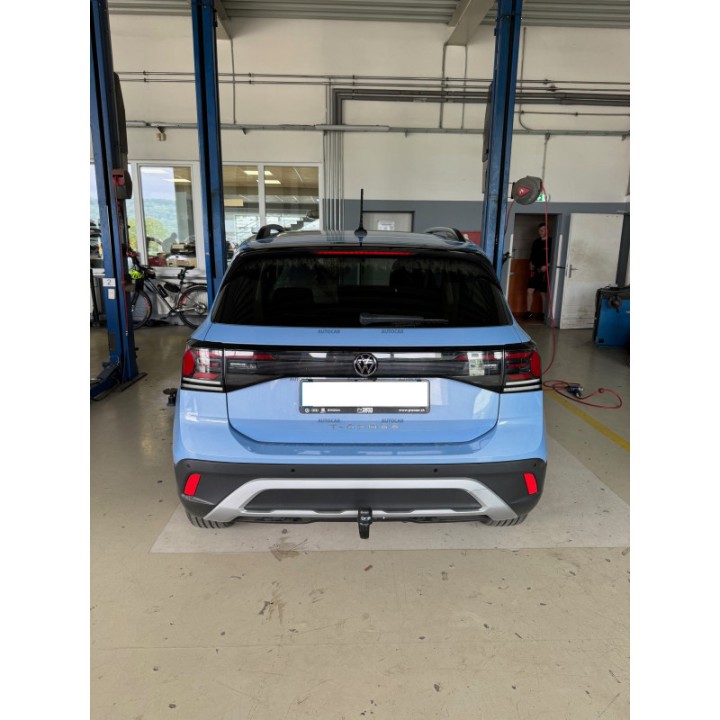 Vertical Detachable Towbar with Key, ORIS / Bosal, Volkswagen T-Cross 2019 - Present - EDK.ro