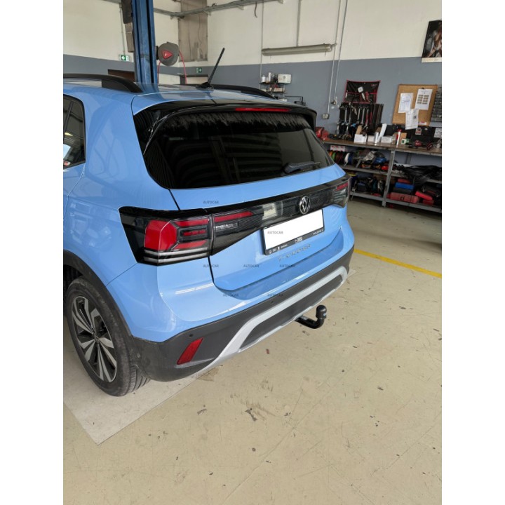 Vertical Detachable Towbar with Key, ORIS / Bosal, Volkswagen T-Cross 2019 - Present - EDK.ro