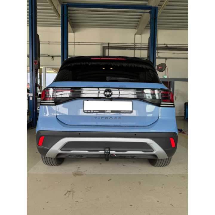 Vertical Detachable Towbar with Key, ORIS / Bosal, Volkswagen T-Cross 2019 - Present - EDK.ro