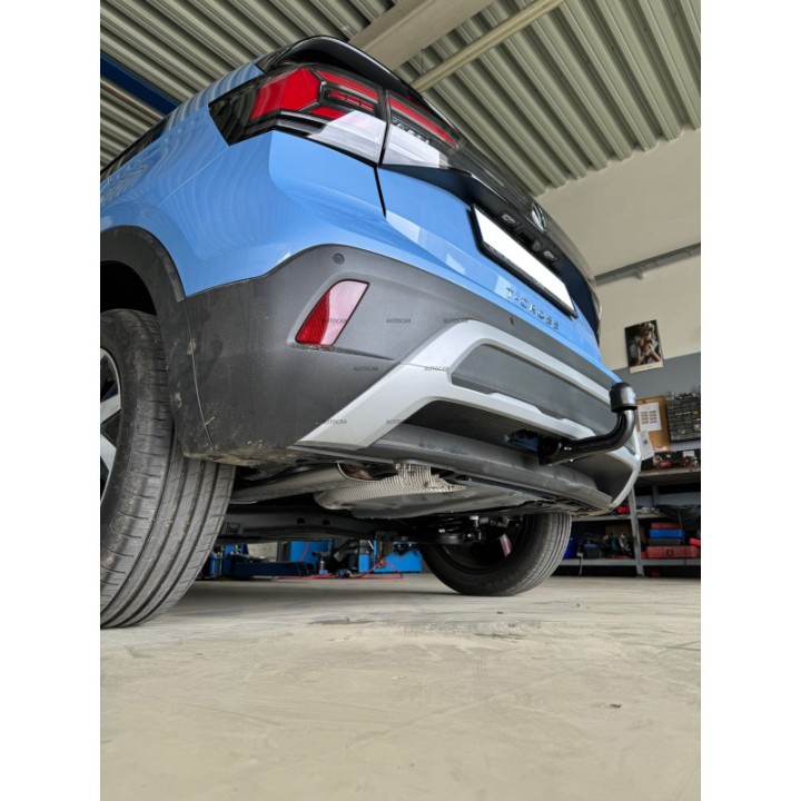 Vertical Detachable Towbar with Key, ORIS / Bosal, Volkswagen T-Cross 2019 - Present - EDK.ro