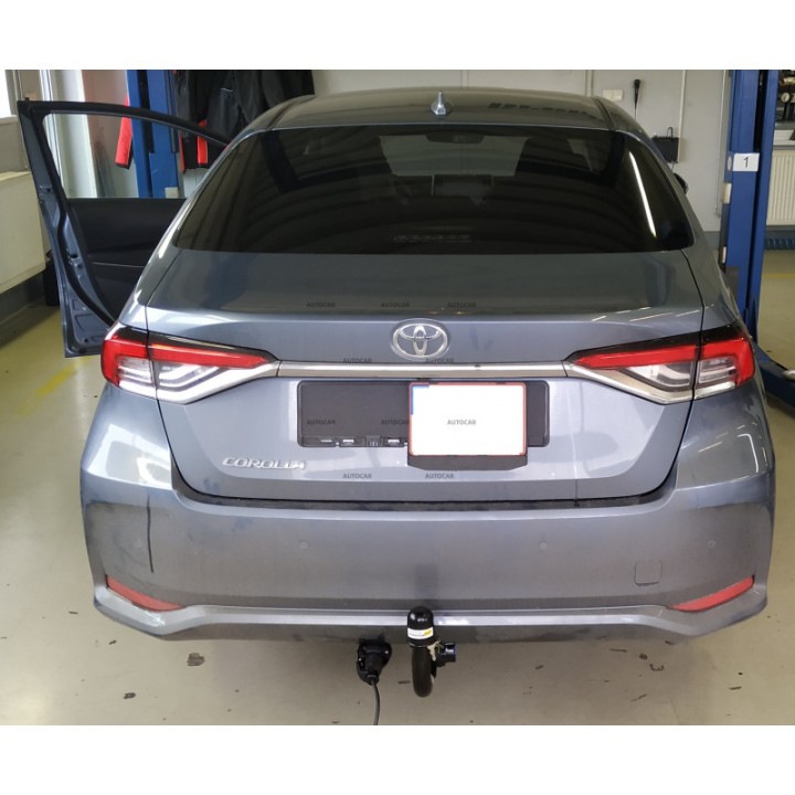 Towbar, Auto-Hak, Vertical Detachable System, Toyota Corolla Sedan 2019 - Present - EDK.ro