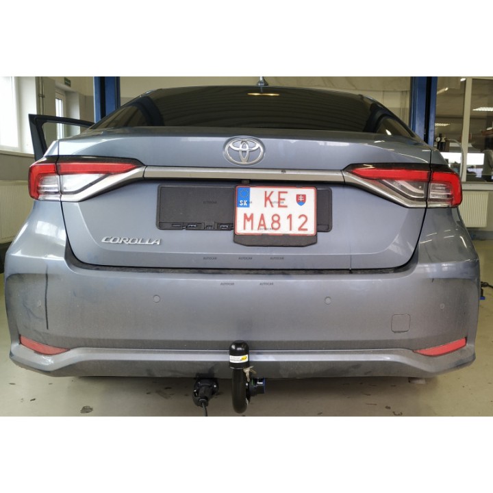 Towbar, Auto-Hak, Vertical Detachable System, Toyota Corolla Sedan 2019 - Present - EDK.ro