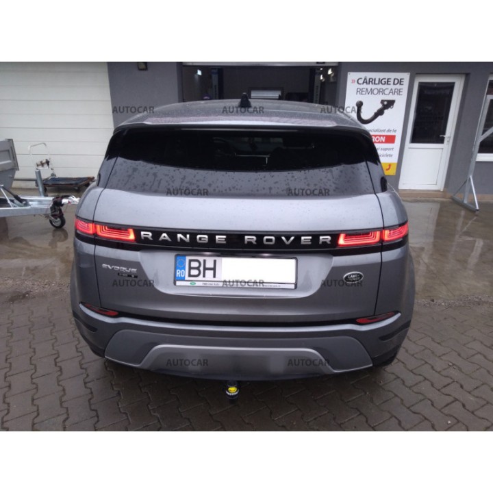 Vertical Detachable Towbar with Key, Westfalia Automotive, Land Rover Range Rover Evoque 2018 - 2020 - EDK.ro