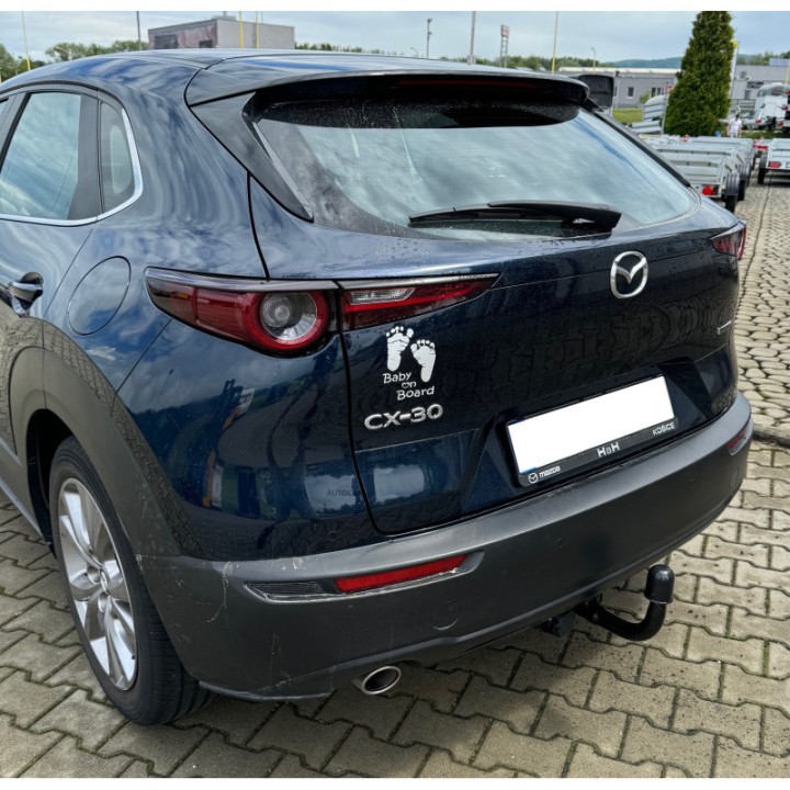 Towbar, Auto-Hak, Vertical Detachable System, Mazda CX 30 2019 - Present - EDK.ro
