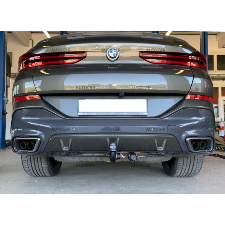 Cârlig de Remorcare Detașabil Vertical cu Cheie, ORIS / Bosal G06, BMW X6 2019 - 2023 - EDK.ro