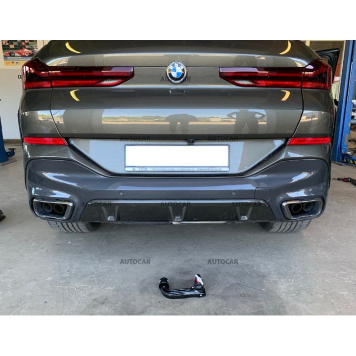 Cârlig de Remorcare Detașabil Vertical cu Cheie, ORIS / Bosal G06, BMW X6 2019 - 2023 - EDK.ro