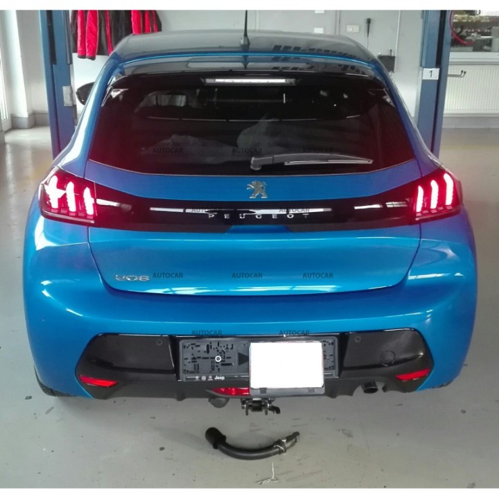Towbar, Auto-Hak, Automatic Detachable System, Peugeot 208 2019 - Present - EDK.ro