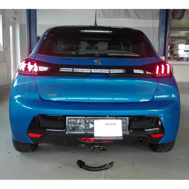 Towbar, Auto-Hak, Automatic Detachable System, Peugeot 208 2019 - Present - EDK.ro
