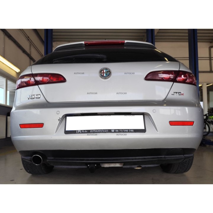 Vertical Detachable Towbar with Key, Westfalia Automotive, Alfa Romeo 159 2006 - 2011 - EDK.ro