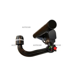 Vertical Detachable Towbar with Key, Westfalia Automotive C Combi, Opel Vectra 2003 - Present - EDK.ro