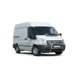 Bullbar Omologat RAR, Steeler 4x4 "A" Bar cu Traversă, Culoare Argintiu, Ford Transit 2006 - 2012 - EDK.ro
