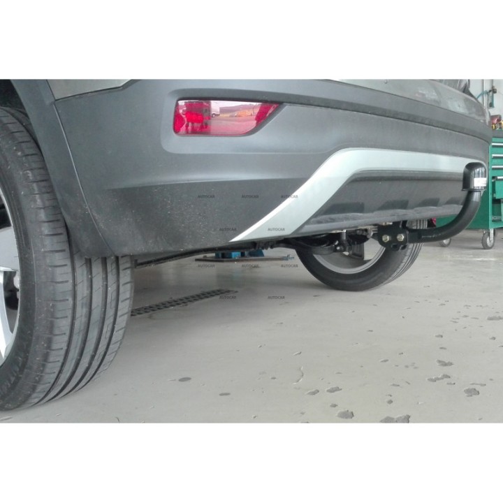 Cârlig de Remorcare, Auto-Hak, Sistem Semi-Demontabil, Volkswagen T-Cross 2019 - Prezent - EDK.ro