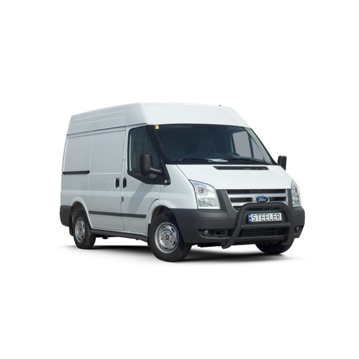 Bullbar Omologat RAR, Steeler 4x4 "A" Bar cu Traversă, Culoare Argintiu, Ford Transit 2006 - 2012 - EDK.ro